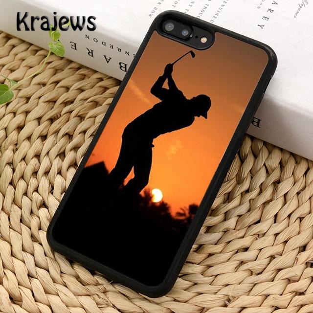 GOLF GOLFER GOLFING SUNSET Phone Case Cover For iPhone 17 Air 16 15 14 plus 12 13 pro max coque Shell Fundas
