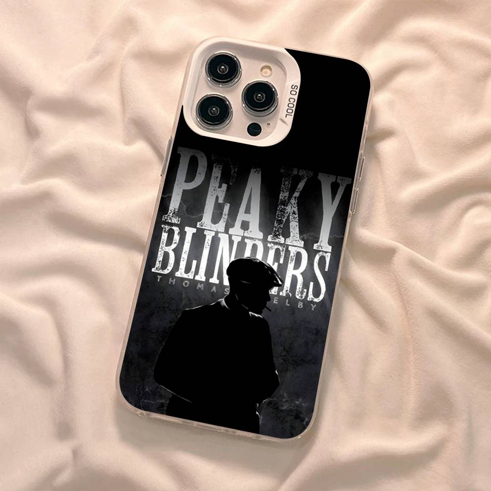 Θήκη Κινητού Ταινίας P-Peaky-S B-Blinders Για IPhone 17 16 Plus Pro Max 15 14 13 12 11 Ματ Πολύχρωμα Καλύμματα