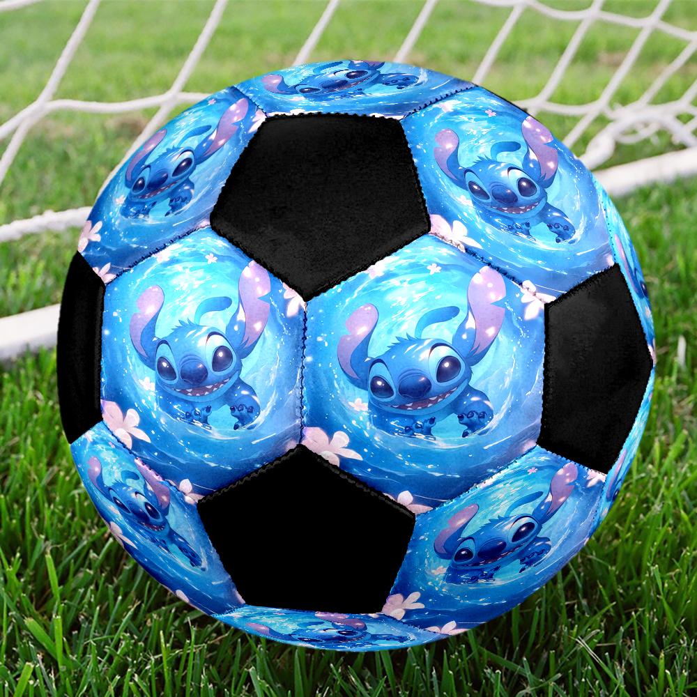 Stitch Theme Size 5 Soccer Ball, Suitable for Both Indoor and Outdoor Matches, a Gift Suitable for Everyone.