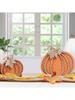 3pcs, Fall Decor, Wooden Autumn Pumpkin Fall Decorations For Home Shelf Mantel Table Decor Pumpkins Of Three Sizes Fall Season