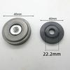 2pcs/set For M10 Quick Release Grinder Pressing Plate Angle Grinder Flange Nut Set Inner Outer Flange Nut For M10 Shaft.