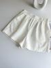 Women's Cotton Casual Shorts Summer Breathable Loose Fit A-Line Comfortable High Waist