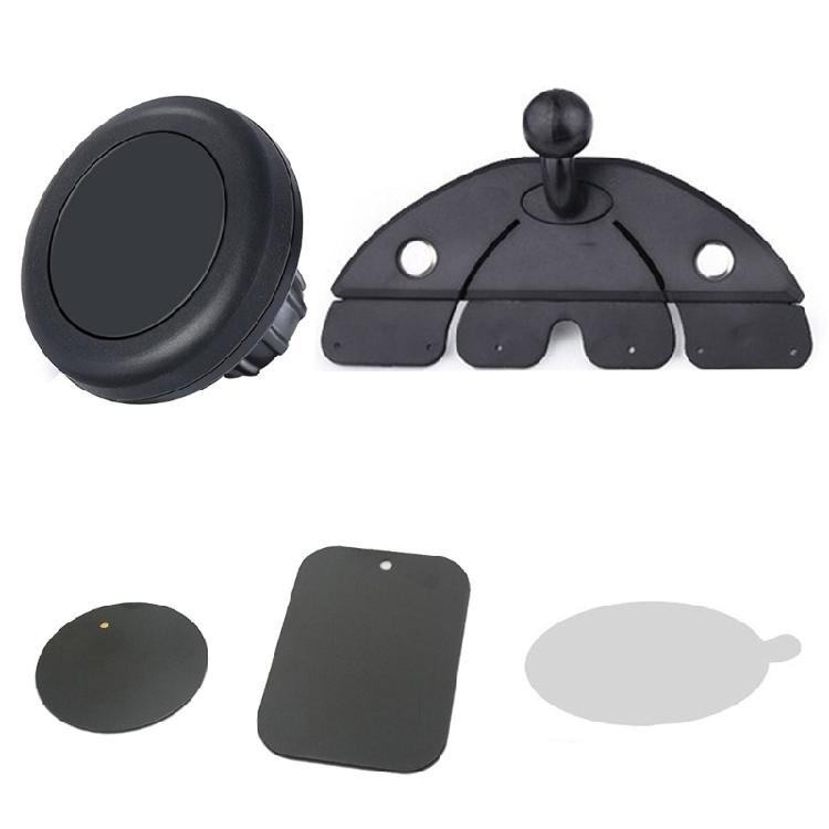 Supporto Magnetico per Telefono in Plastica Universale per Slot CD Attacchi Rapidi Ausilio alla Navigazione Esperienza di Guida Sicura