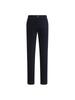 FERRAROMILANO Cotton Spandex Moleskine Setup Pants Navy (Am0Dsl35149)
