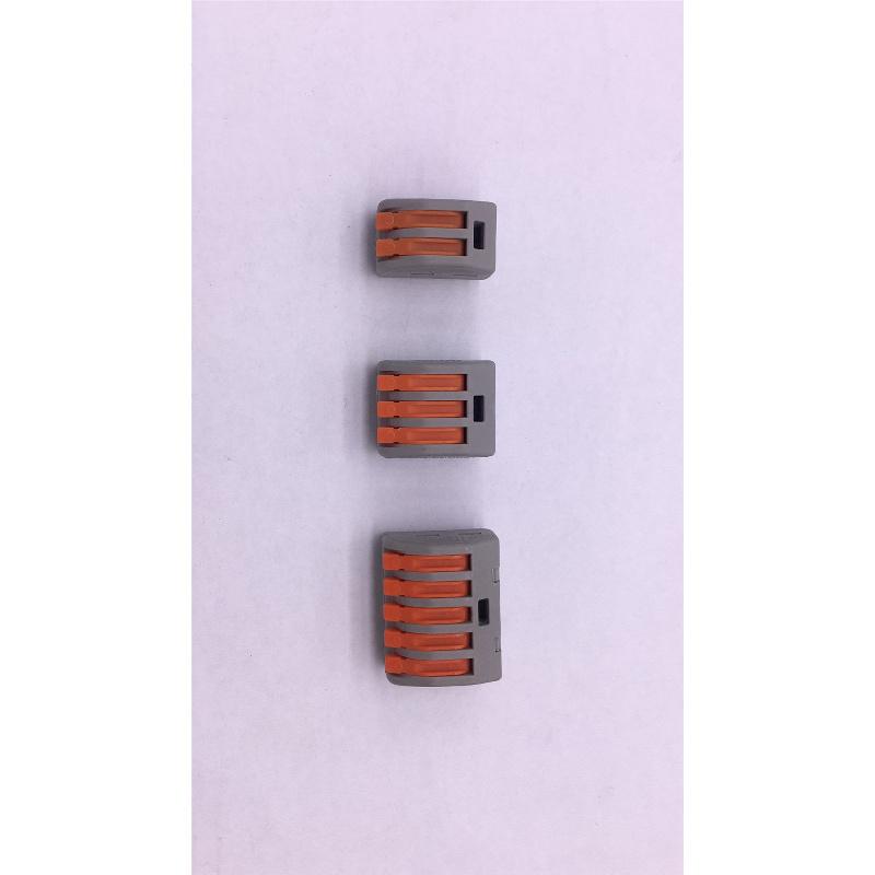 2 Pin, 3Pin, 5Pin Compact Wiring Terminal Block Fast Connector Push-In Conductor