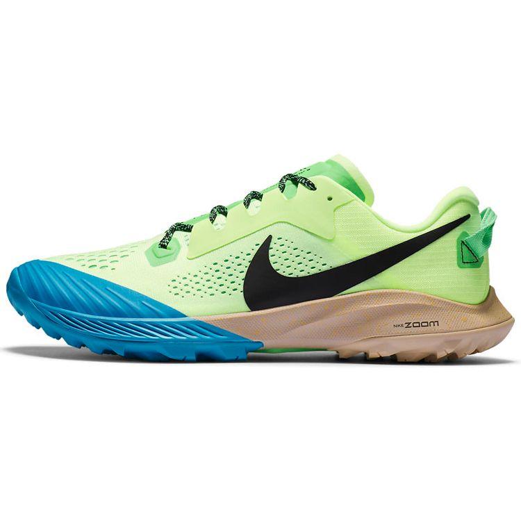 Nike Air Zoom Terra Kiger 6 Barely Volt Blue Men Sneakers Green Poison-Green Laser-Blue CJ0219-700