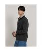 Binpolmen Collared Contrast Long Sleeve T-Shirt Ash