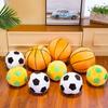 Creative Gift Ball Pillow Plush Basketball Football Cushion Spring and Summer Pillow To Send Boyfriend To Give Fans Gifts