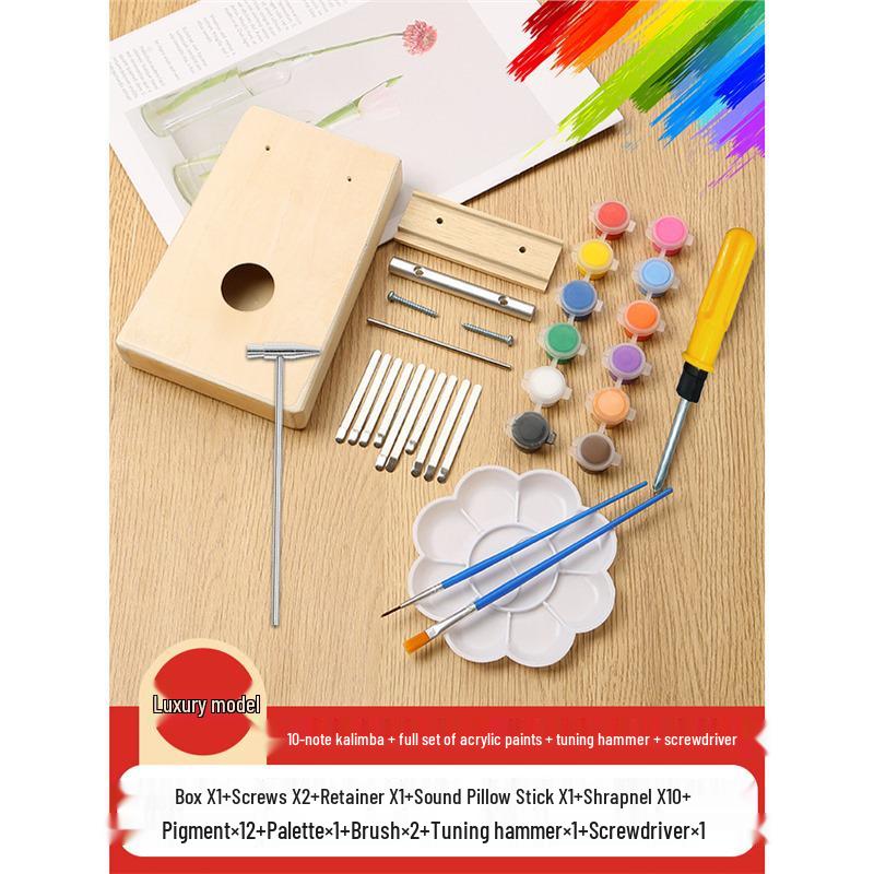 DIY Ukulele Craft Kit: Beginner-Friendly Handmade Small Guitar for Kids