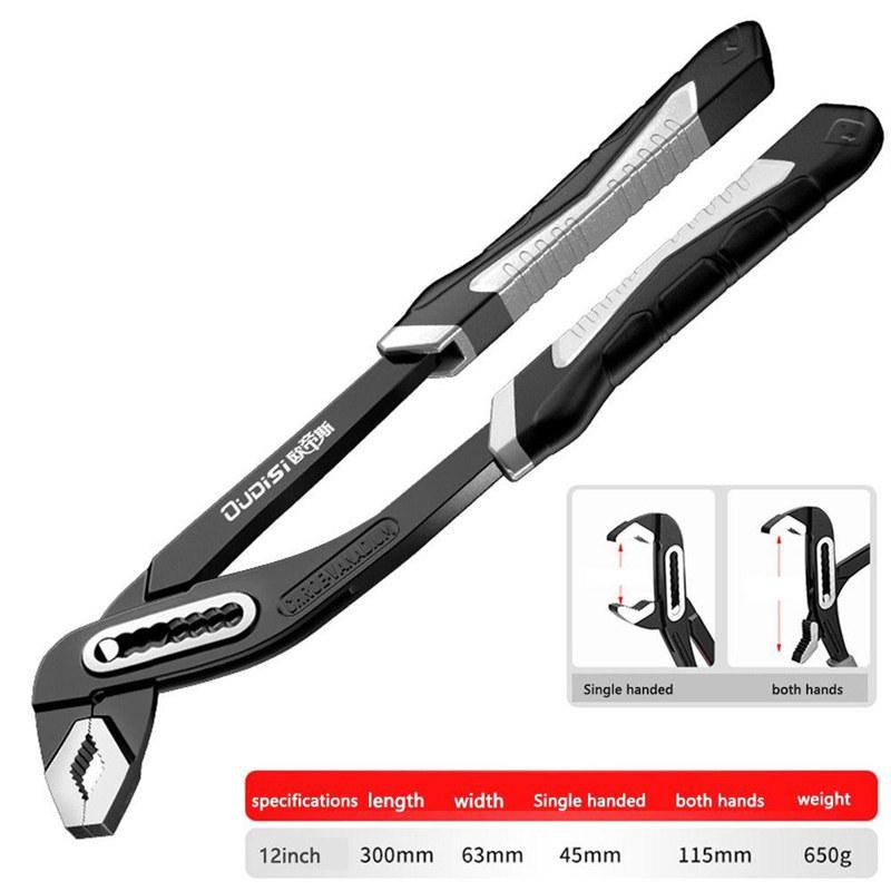 

Главная Гаечный ключ Клещи для водяных насосов Быстросъемные плоскогубцы Универсальные сантехнические клещи Ручной инструмент 12 inches