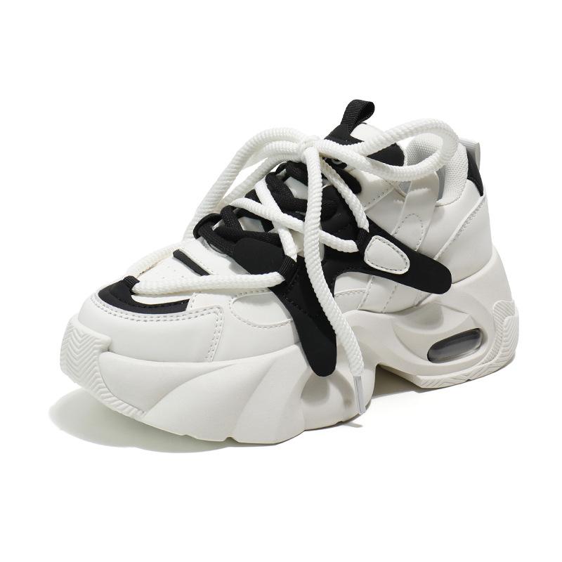 ins Korean version of the new dad shoes women's 2024 spring student sports running shoes casual shoes platform shoes YB2802