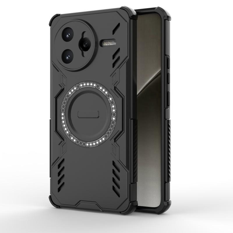 For Poco F7 Ultra Case Cover Xiaomi Poco F7 Ultra Capas Annular Magnetic Adsorption Wireless Charge Back Fundas Poco F7 Ultra