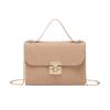 Women's bag summer new trend fashion oblique span women's bag lock chain one shoulder women's bag