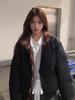 Women's Winter 2025 Retro Down Cotton Jacket: Loose, Thickened Coat for Couples and Students