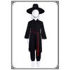 Saja Boy Cosplay Anime Movie Demon Hunter Jinu Group Singing Korea Style Boy Band Idol Outfit Halloween Party Costumes