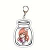 Danganronpa Monokuma, Makoto Naegi & Junko Enoshima Acrylic Keychain Charm Figure