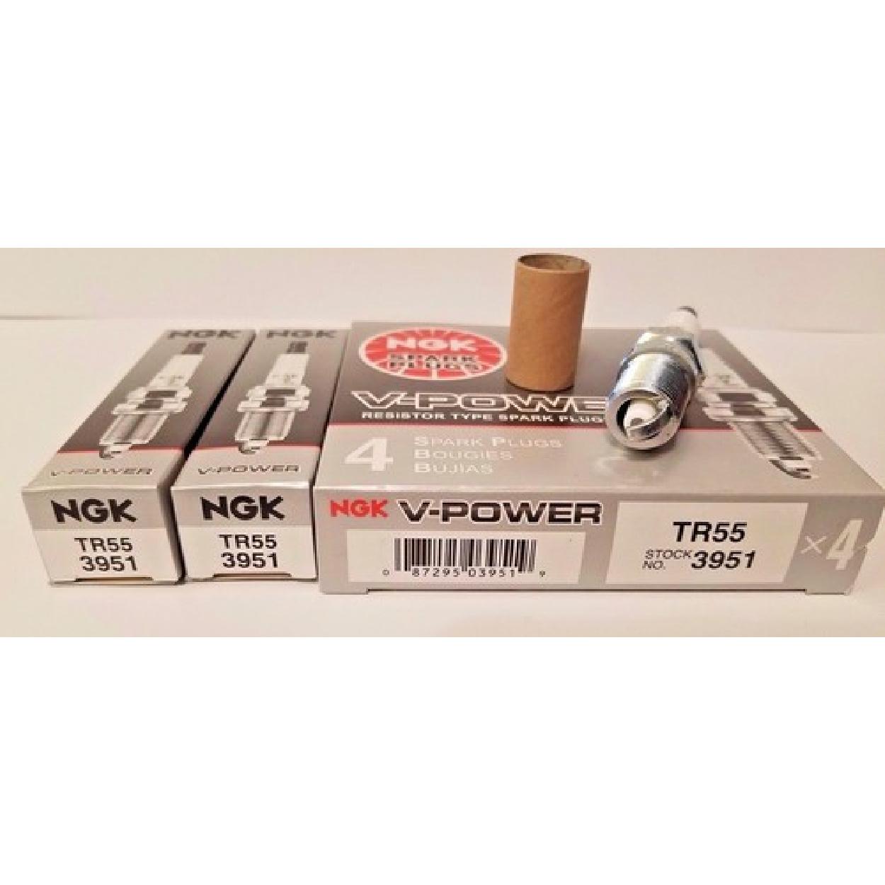 6 Plugs  Spark Plugs TR55 3951 V-Power