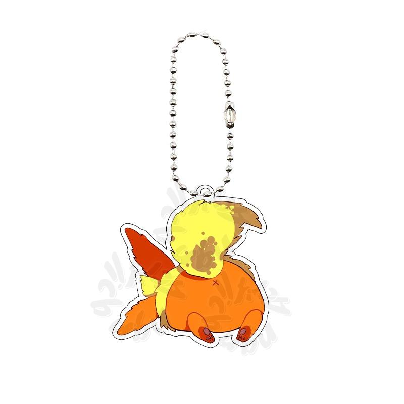 

Cartoon Flareon Glaceon Umbreon Jolteon Espeon Sylveon Acrylic Keychain Accessories Kawaii Girls Boy Backpack Charm Ornament Toy about 5cm