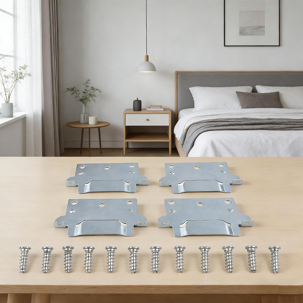Bed Frame Mounting Galvanized Steel Plate Mounting Plate