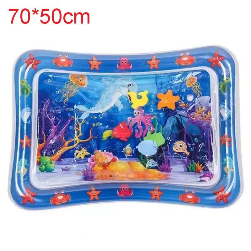 Inflatable Baby Water Play Mat With Refillable Pvc For Crawling Development And Baby Gift