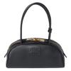MIU MIU Beau Cow Leather Handbag Women's Black 5BB193_2CRW_F0002_V_OOO