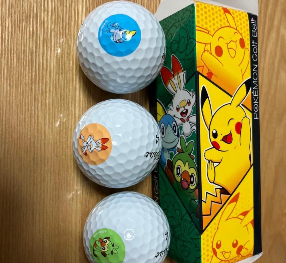Pokemon Titleist collaboration Golf ball 3 piece