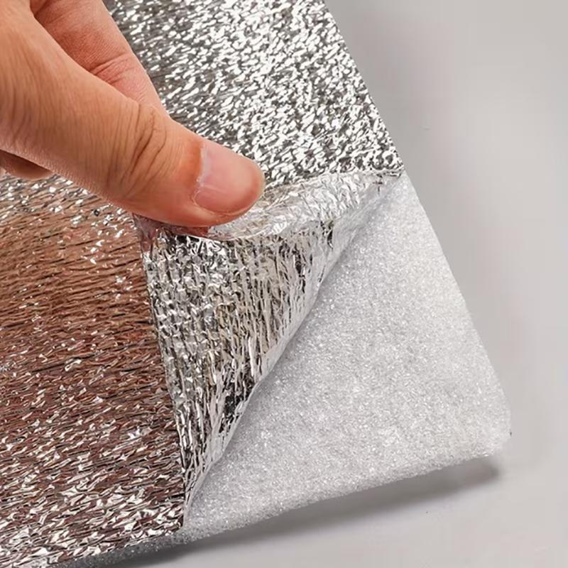 1 Roll of 40cm Wide Waterproof anti Fouling anti Cold Insulation Aluminum Foil Insulation Film Can Be DIY Easy to Install Film