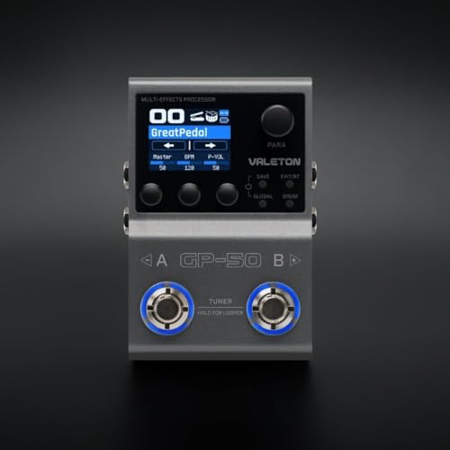 Valeton GP-50 Multi-Effects Processor/SnapTone & IR Loader