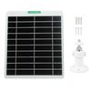 Solar Panels 5W Single Crystal Silicon Micro USB/Type-C Outputs Solar Panel IP65 Waterproof Lightweight