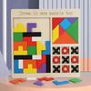 3 In 1 Wooden Puzzles Color Cognitive Sorting Mathematical Calculation Intelligence Puzzle Jigsaw Board For Kids