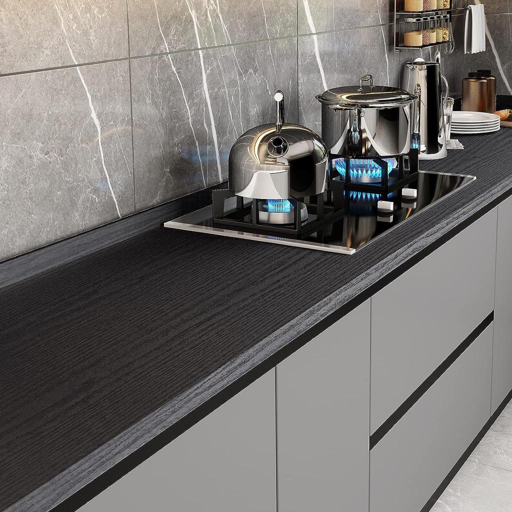 55cm Width Wood Grain PVC Wallpaper for Door Wardrobe Cupboard Table Furniture Waterproof Self Adhesive Stickers Home Decor Film