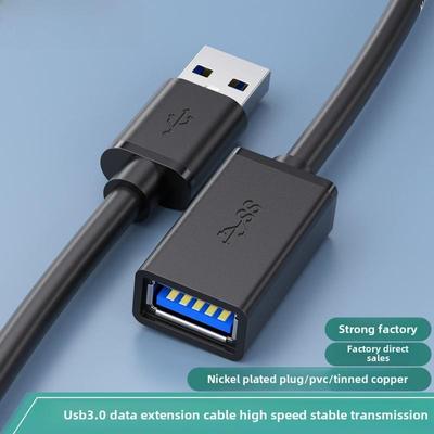 USB 3.0 mannelijke naar vrouwelijke verlengkabel voor gegevensoverdracht en apparaatconnectiviteit