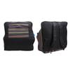 Accordion Backpack Ethnic Style Cotton Fabric Water Proof Shoulder Bag 48‑120 Bass Instrument Bag fo
