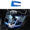 Cover Trim Blue Petrol Console Gear Shift Frame Steel For Honda CRV CR-V 17-