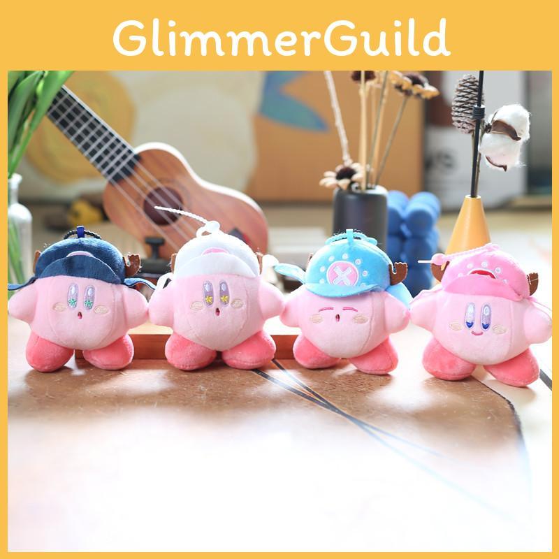 Charming Pink Kirby Plush Keychain Adorable Bag Charm For Kids And Adults