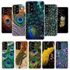 Bird Peacock Feather Phone Case For Samsung Galaxy A13 A14 A15 A16 A17 A53 A54 A55 A56 A57 A33 A34 A35 A36 A37 A23 A24 A25 A26 G