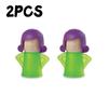 1-1pc Angry Mama Oven Steam Microwave Refrigerator Easily Remover Oil Dirt Fridge Deodorizer Kitchen Useful Cleaning Tools