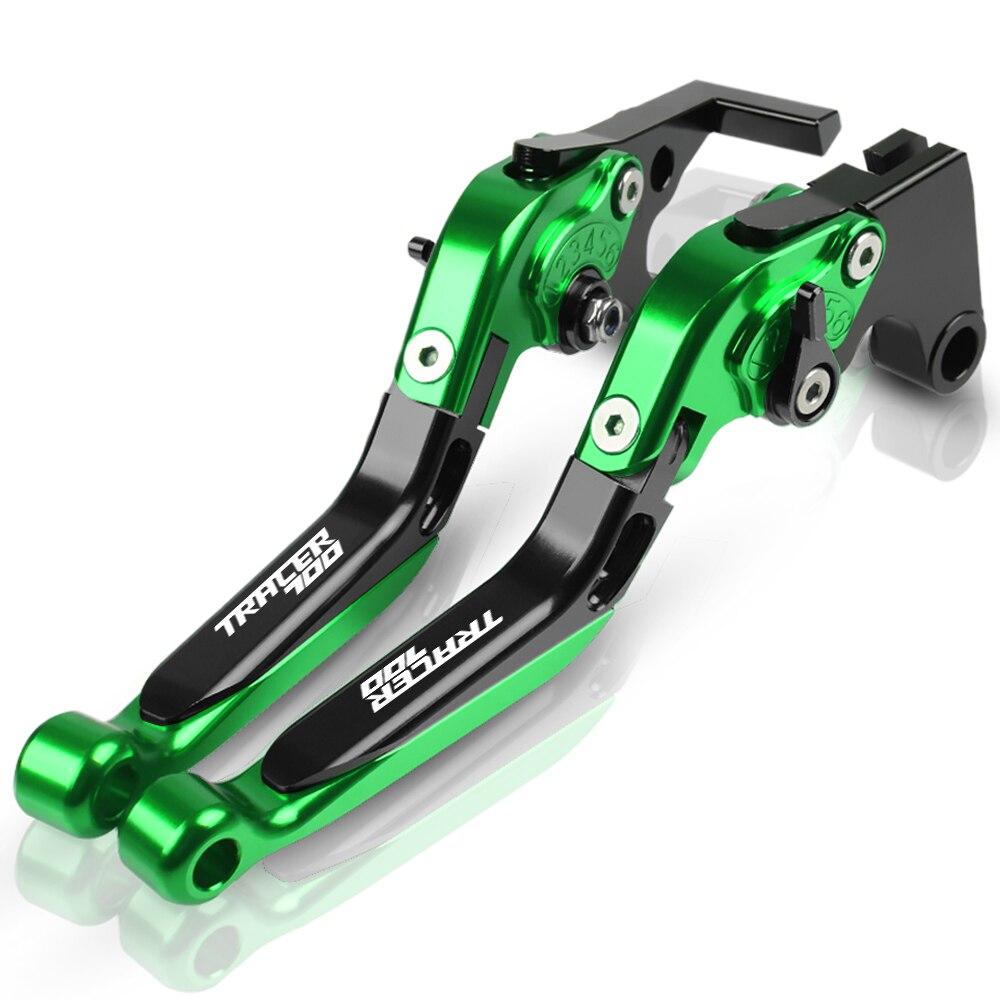 Motocyklová spojková brzdová páka CNC výsuvné nastavitelné skládací páky PRO YAMAHA TRACER700 TRACER 700 2016 2017