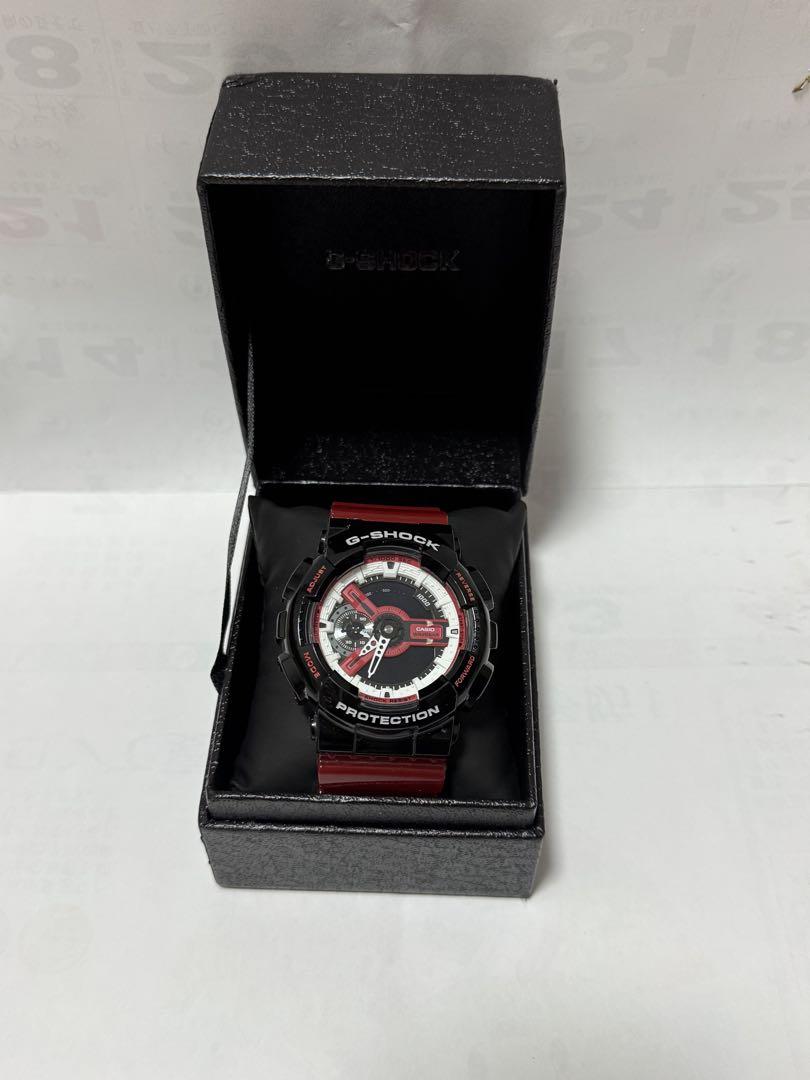 

[Б/У] CASIO G-SHOCK Цифровые часы Черный/Красный