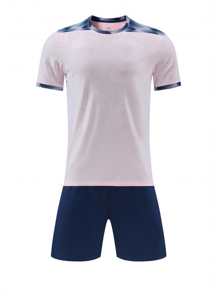 Premium Quick-Dry Football Uniform Set - Short Sleeve Jersey for Children and Adults