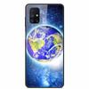 Glas-Rückseite für Samsung Galaxy M51 M31 Hülle Harte gehärtete Glas Hülle für Samsung A71 A51 Hülle A 51 71 M 51 31 Funda Coque