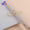 Heart-Shaped Metal Pen Holder Clip - Creative Notebook Accessory