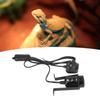 Ceramic Reptile Heat Lamp Holder 300W Loading Reptile Light Socket for E27 Bulb