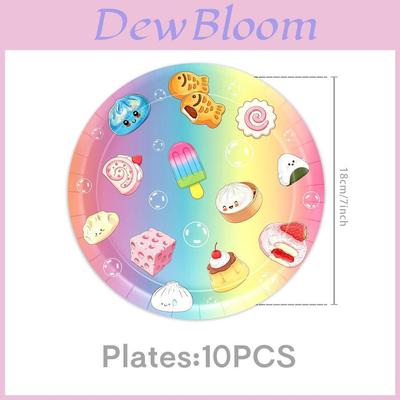 Sada Squishy párty potřeb s kresleným motivem pro dětskou narozeninovou oslavu Decor