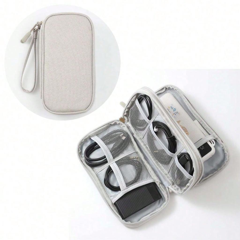 Digital accessories, storage, storage bag, multi-layer power supply, hard disk, power bank, USB flash drive, shield, earphones, dust-proof data cable.