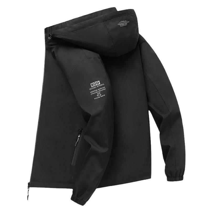 Jackets Men's Spring and Autumn Jackets New Korean Style Casual Hooded Outdoor Youth Student Men's Tops Trendy