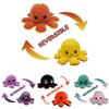 Soft And Adorable Double-sided Flip Reversible Octopus Plush Toy For Kids
