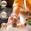 Foglietti di Carta Greaseproof per Muffin 200 Pezzi Bicchierini da Forno per Cupcake per Alimenti Senza BPA Antiaderenti Resistenti all'Olio