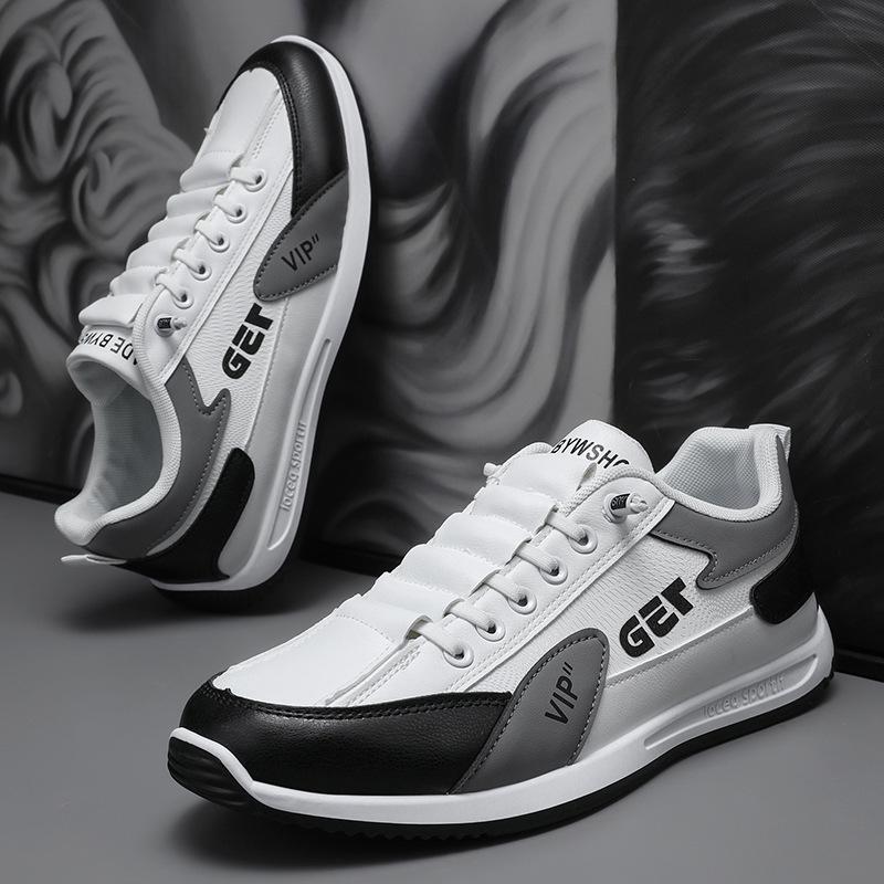 2025 Men's Versatile Slip-On Sneakers: Fashionable, Lightweight, Casual Running Shoes for Spring & Autumn