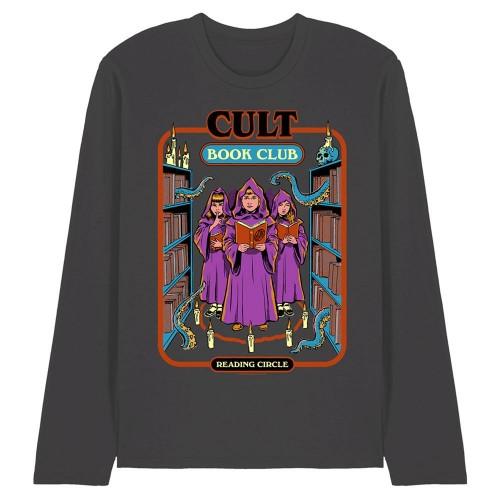 Steven Rhodes Unisex Adult Cult Book Club Long-Sleeved T-Shirt